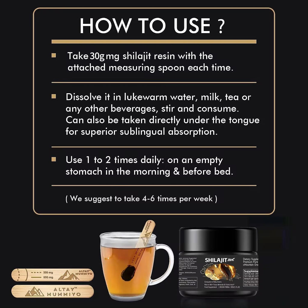 Shilajit Power Supplement