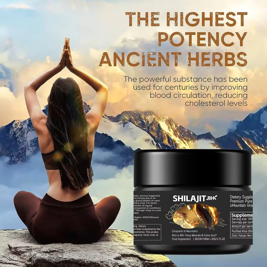 Shilajit Power Supplement