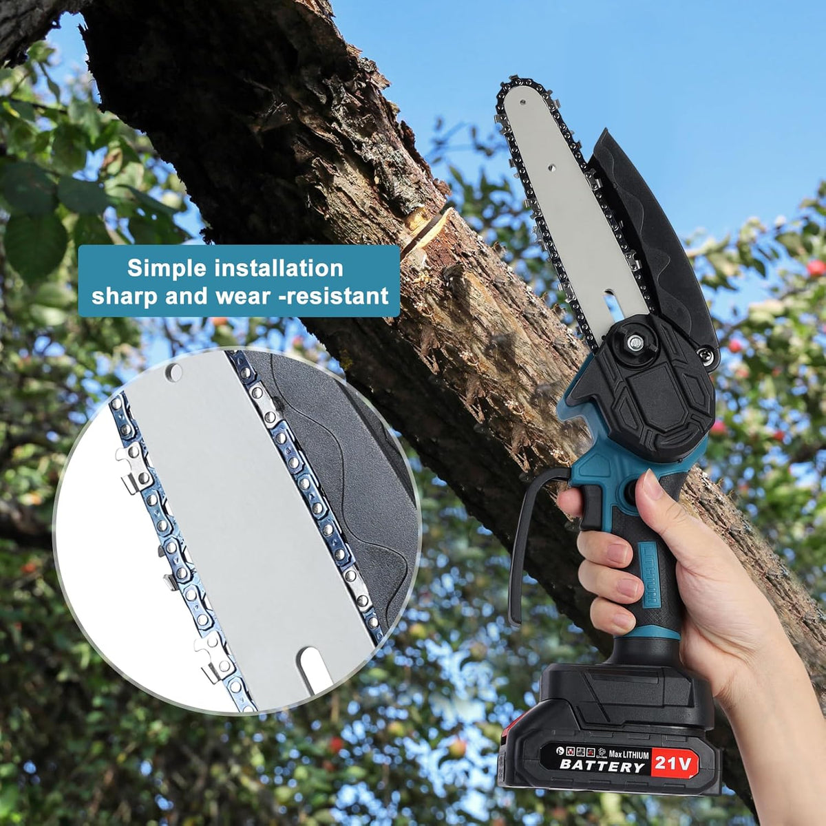 Mini Motosierra Eléctrica Inalámbrica™